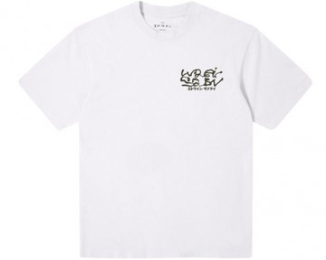 Edwin embrace imperfection tee white i036076026703 voorkant