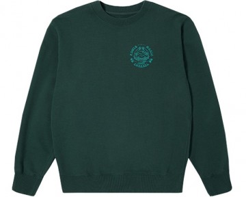 Edwin music club sweat green gables i0358073f96703 voorkant