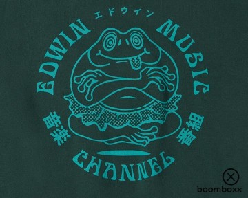 Edwin music club sweat green gables i0358073f96703 zoom achterkant