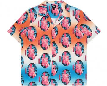 Edwin pinku sinema shirt ss aop poplin i033389086703