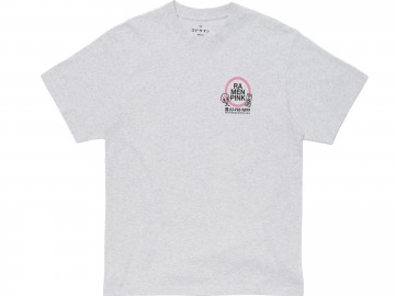 Edwin ramen pink t shirt grey marl i036627df6703