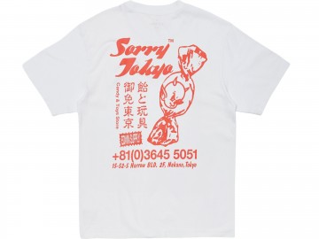 Edwin sorry tokyo t shirt white i036640026703 achterkant