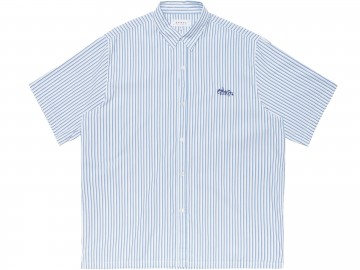 Edwin toledo shirt ss striped poplin white blue i0265530iy6703