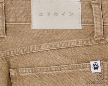 Edwin tyrell pant amber zoom zoom achterkant zoom