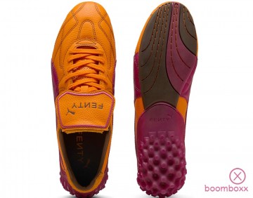 Fenty puma avanti ls stitched pumpkin pie   pinktastic 40481301 sneaker side