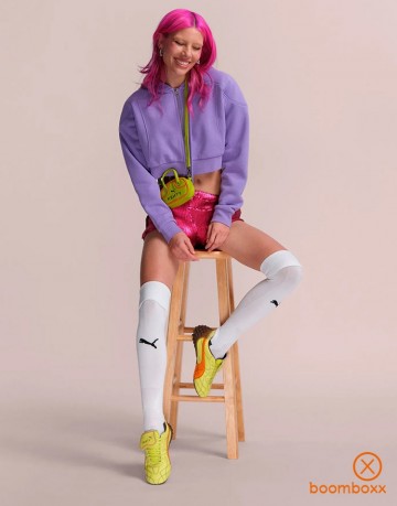 Fenty x puma avanti ls stitched lime sheen pumpkin pie 40481302 sneaker fotoshoot