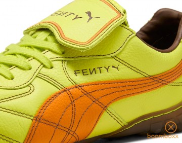 Fenty x puma avanti ls stitched lime sheen pumpkin pie 40481302 sneaker zoom 2