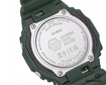 G shock ga b2100 3aer groen horloge inside