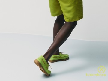 Garment project ollie boat schoen acid yellow suede gpf2753360 fotoshoot