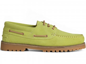 Garment project ollie boat schoen acid yellow suede gpf2753360