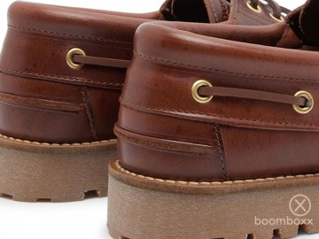 Garment project ollie boat shoe brown leather gpf2613 800 paar zoom
