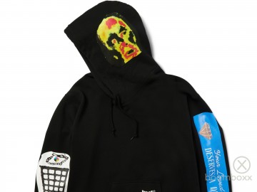 Gimme the loot po hoodie black pf00805 black achterkant zoom1