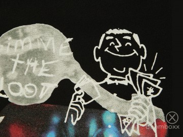 Gimme the loot po hoodie black pf00805 black zoom 2 backprint