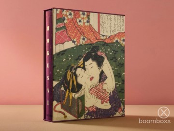 Hokusai shunga boek 9783836596282 kast zijkant