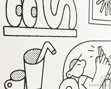 Home riso print by maxim de gilder mdg01 zoom