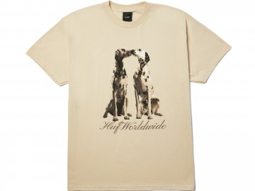Huf dogged t shirt bleach ts02629 blech voorkant