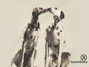 Huf dogged t shirt bleach ts02629 blech