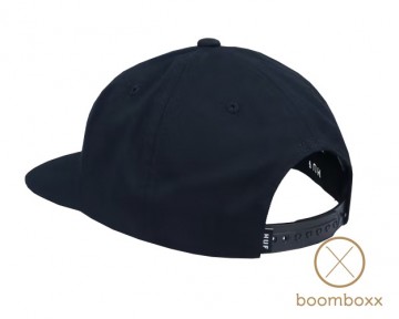 Huf ess unstructured tt snapback black ht00543blac cap backside