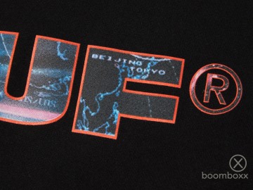 Huf flight path ss tee black ts02619 black extra zoom 2