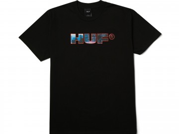 Huf flight path ss tee black ts02619 black