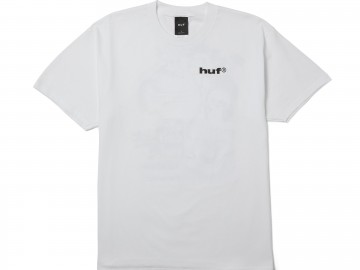 Huf gimme the loot t shirt white ts02622 white voorkant