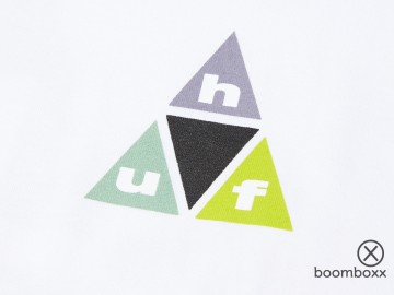 Huf prism t shirt white ts02769 white zoom