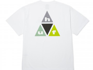Huf prism t shirt white ts02769 white