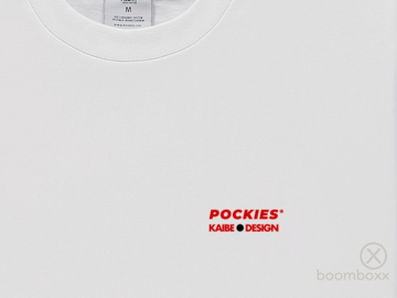 Kaibe x pockies watch t shirt white kxp ws voorkant zoom