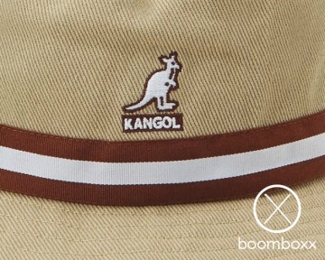 Kangol stripe lahinch bcuket hat oat k4012ot27 zoom
