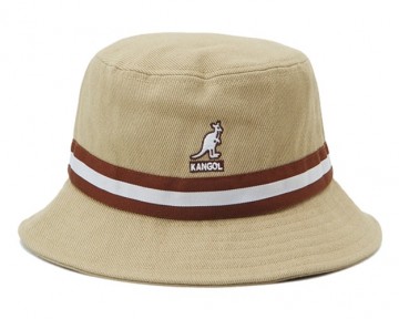 Kangol stripe lahinch bcuket hat oat k4012ot27