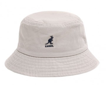 Kangol washed bucket hat k4224kh26 khaki