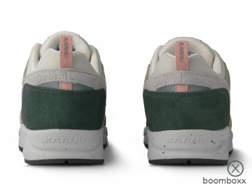 Karhu fusion 2 darkest spruce cameo rose f804194 sneaker achterkant