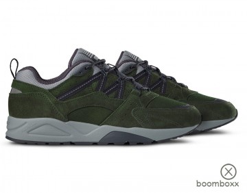 Karhu fusion 2 kombu green night sky f804155 sneaker pair