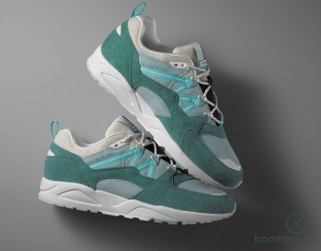 Karhu fusion 2 mineral blue pastel turqoise f804170 sneaker photoshoot 1