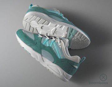 Karhu fusion 2 mineral blue pastel turqoise f804170 sneaker photoshoot 3