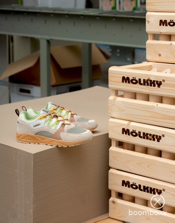 Karhu fusion 2 molkky turtledove shadow lime f804184 sneaker fotoshoot