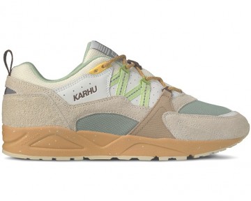 Karhu fusion 2 molkky turtledove shadow lime f804184 sneaker volledig