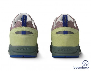 Karhu fusion 2 shadow lime amparo blue f804175 sneaker backside