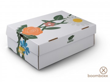 Karhu fusion 2 warm taup mango mint flower pack f804200 box