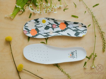 Karhu fusion 2 warm taup mango mint flower pack f804200 fotoshoot 2