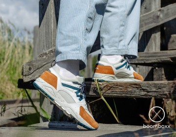 Karhu fusion 20 nugget deep lagoon sneaker f804150 photoshoot 6