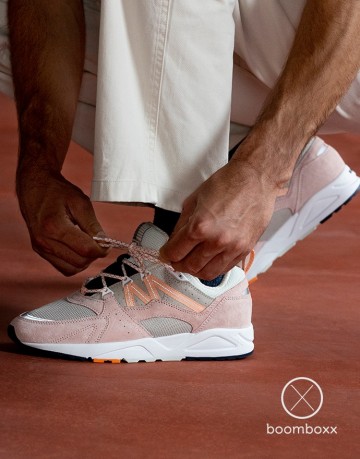 Karhu fusion 20 peach whip peach nectar f804151 sneaker photoshoot 5