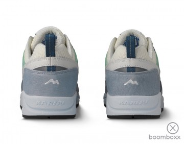 Karhu fusion 20 pearl blue bright white f804186 sneaker achterkant