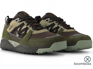 Karhu fusion xc beech jet black f830019 sneaker paar