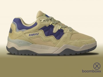 Karhu fusion xt pale olive green skipper blue f850015 sneaker impressie 2 door boomboxx store
