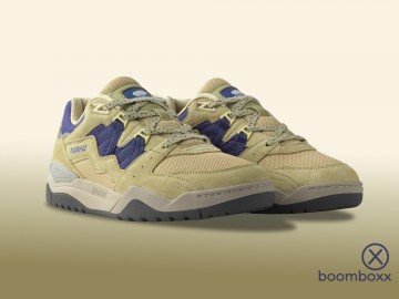 Karhu fusion xt pale olive green skipper blue f850015 sneaker impressie door boomboxx store
