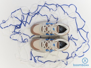 Karhu fusion xt warm taupe azure blue f850013 sneaker fotoshoot 4