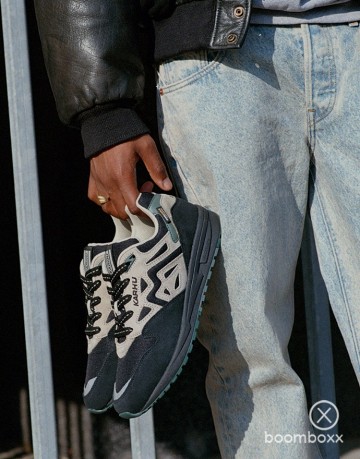 Karhu legacy 96 caviar abbey stone f806073 cordura pack 2 sneaker fotoshoot 4