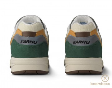 Karhu legacy 96 laurel wreath warm taupe f806081 sneaker achterkant