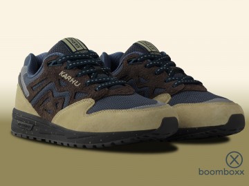 Karhu legacy 96 pale olive green chocolate torte f806090 sneaker impressie door boomboxx store